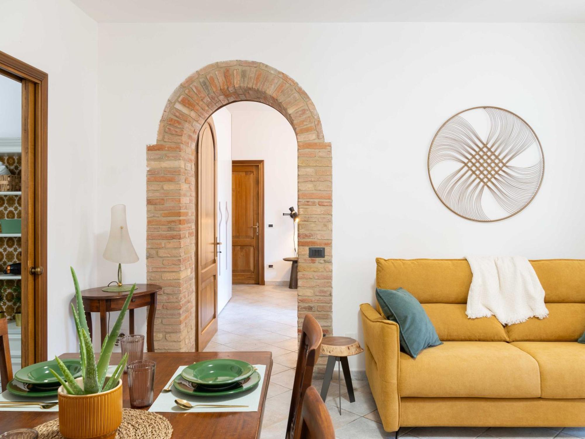 Casa Serena - Appartamento A Сан Джиминяно Екстериор снимка