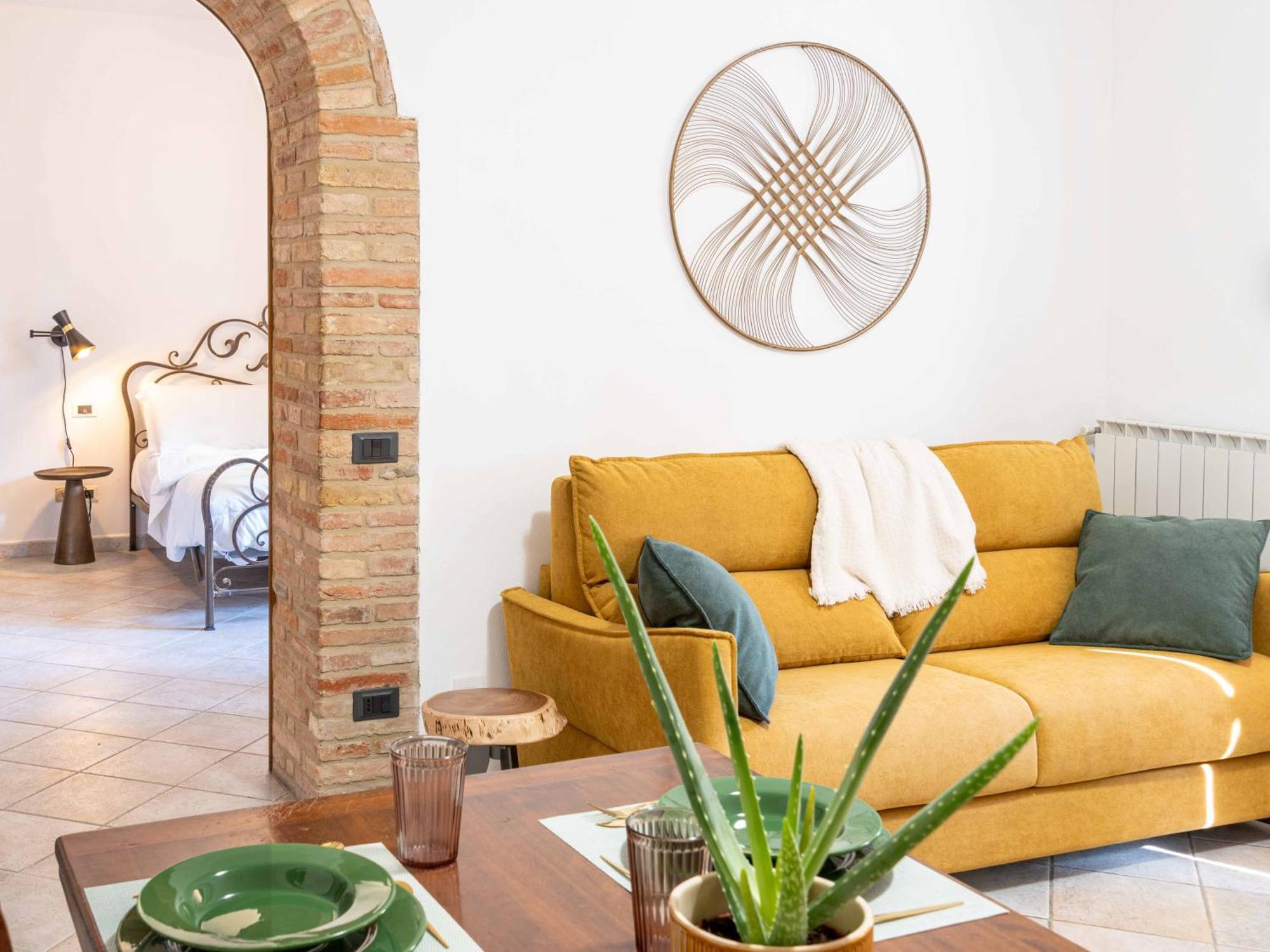 Casa Serena - Appartamento A Сан Джиминяно Екстериор снимка