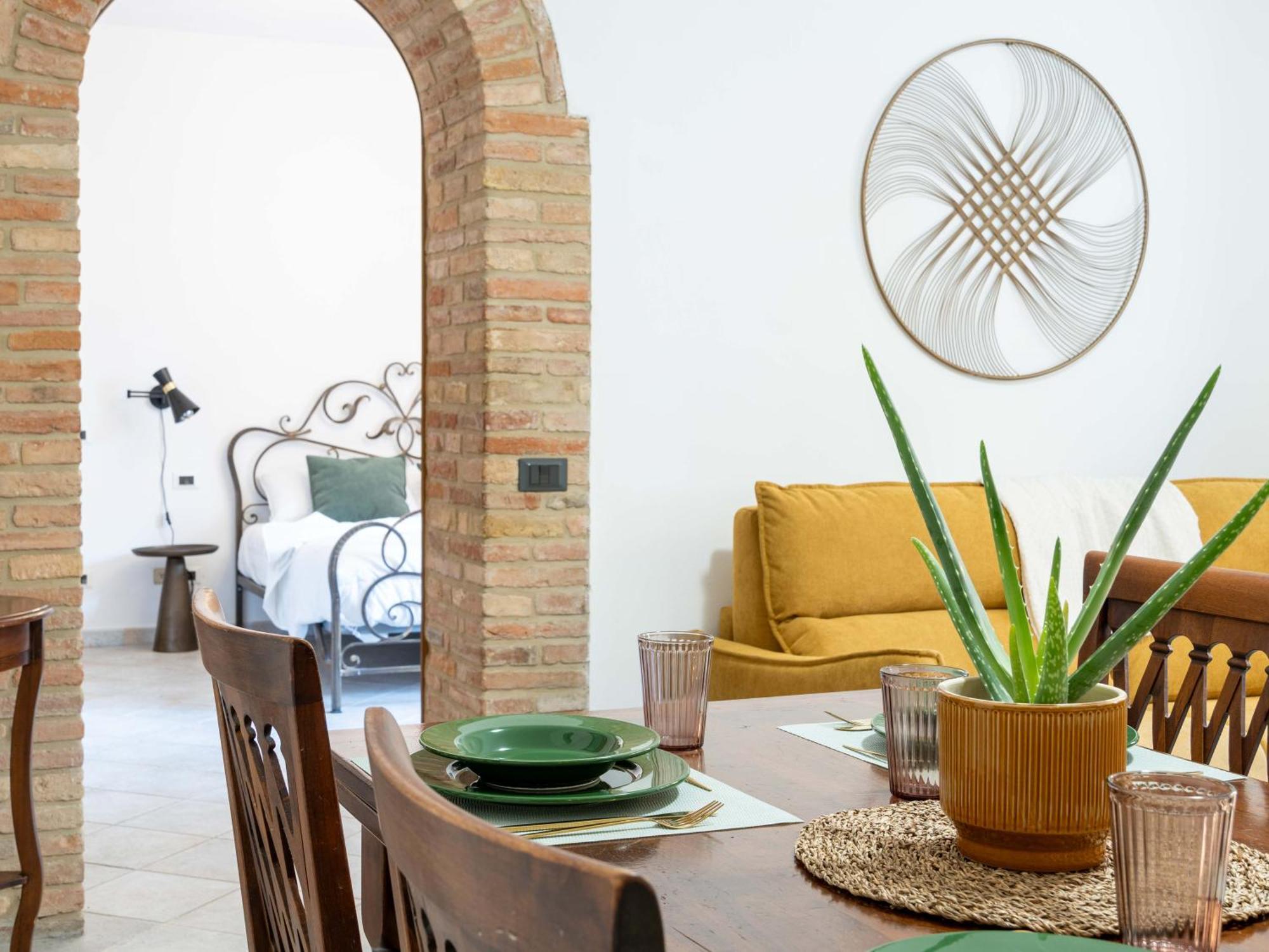 Casa Serena - Appartamento A Сан Джиминяно Екстериор снимка