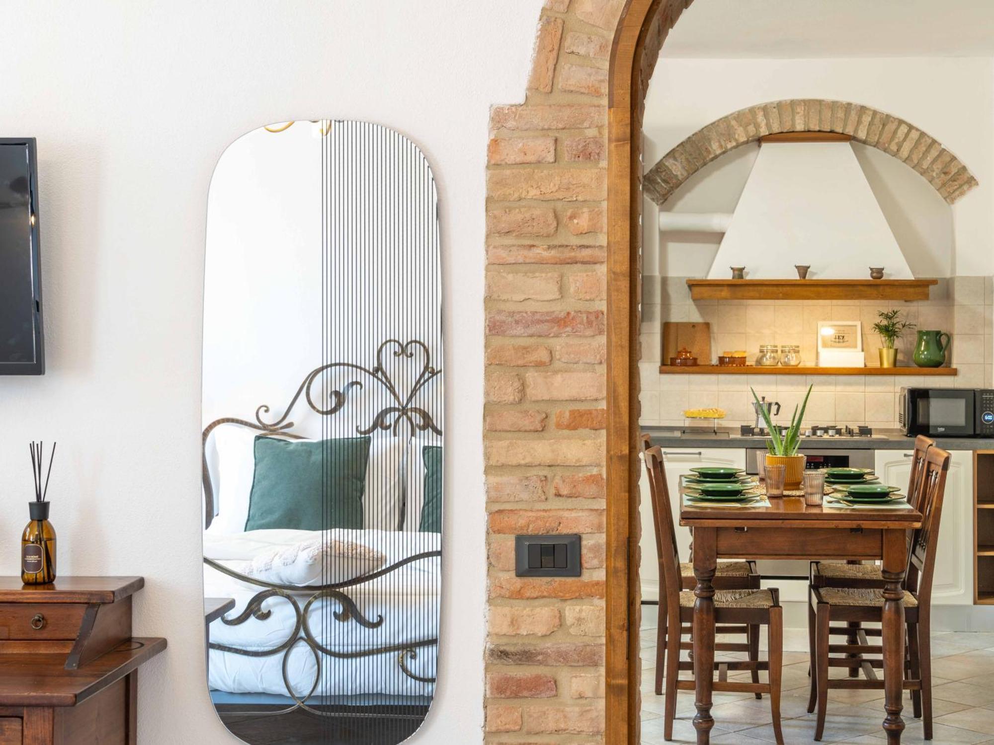 Casa Serena - Appartamento A Сан Джиминяно Екстериор снимка