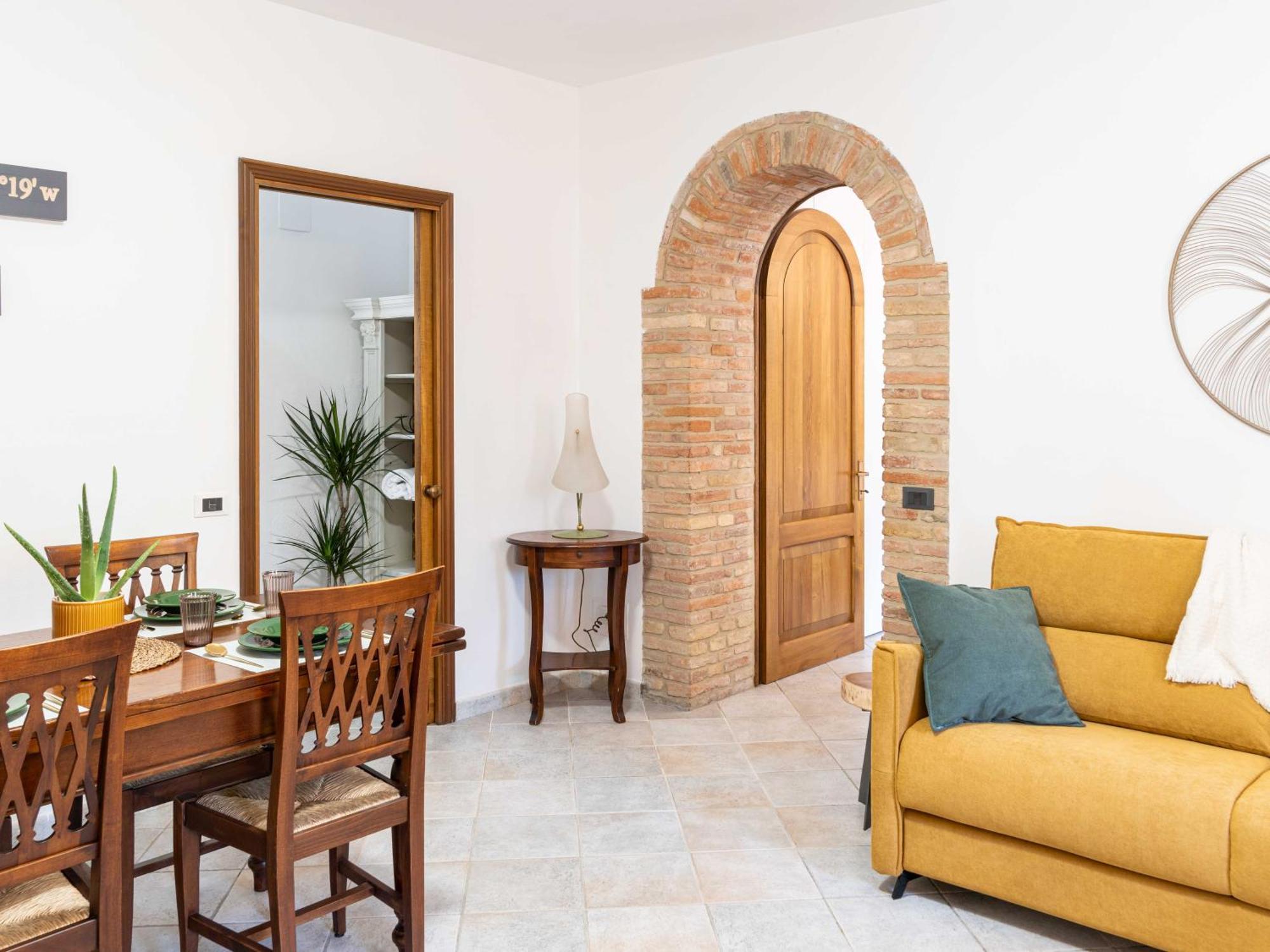 Casa Serena - Appartamento A Сан Джиминяно Екстериор снимка